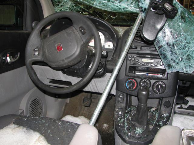 2005 saturn vue 65342 miles steering column 1165426