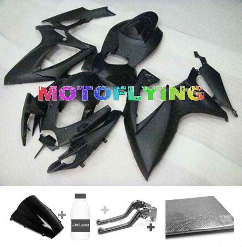 Injection fairing bodywork paint levers for suzuki 2006 2007 gsxr 600 750 k6 h38