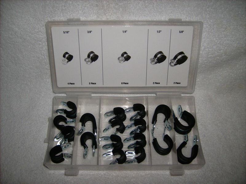 Rubber insulated clamps "new" 18 pcs. chevrolet caprice