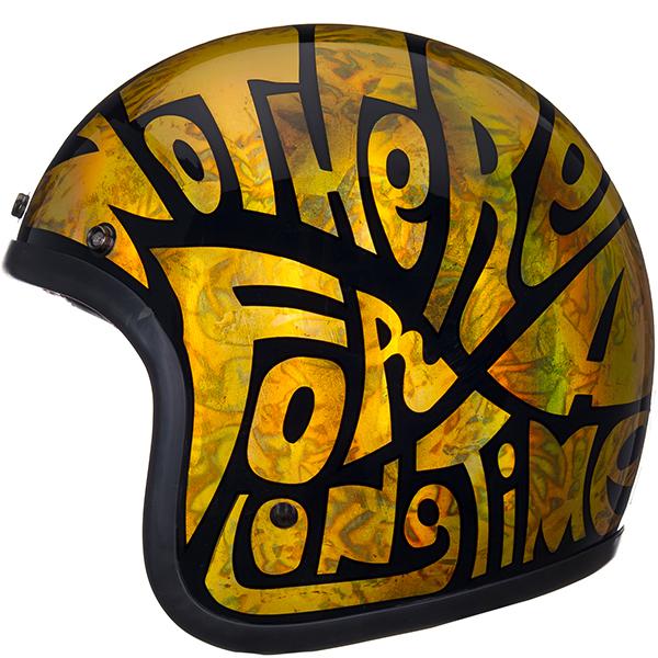 Bell custom 500 good times motorcycle helmet