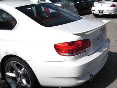 07-12 bmw 3 series coupe e92 328i 335i rear trunk wing spoiler unpainted