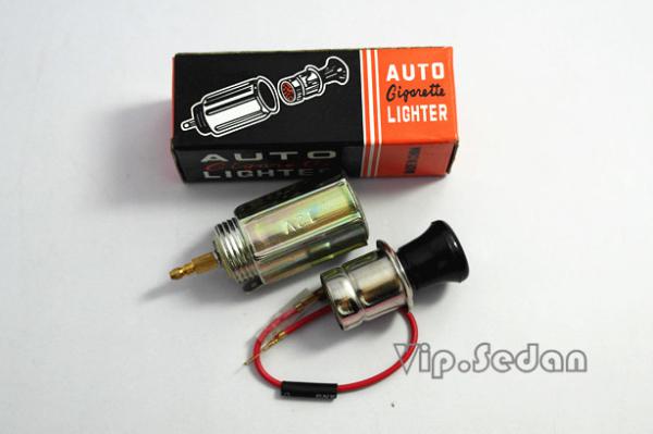 A set all metal alloy atuo incense smoke 12v assembly & cigarette lighter pulg