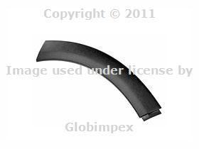 Bmw mini cooper wheel arch trim front left genuine new + 1 year warranty