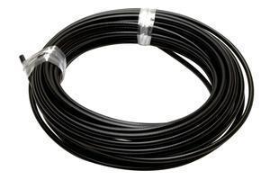 New motion pro nylon lined housing bulk wire, black, 6 mm