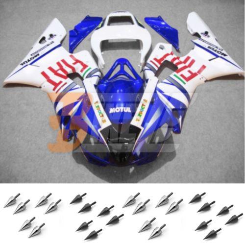 Free bolt kit! body fairing kit bodywork for yamaha yzf 1000 r1 1998 1999 ac