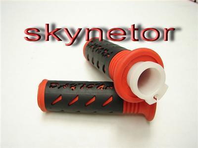 Handlebar grips throttle tube xr crf 50 crf50 red black