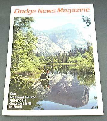 1972 72 dodge news magazine brochure trailblazer