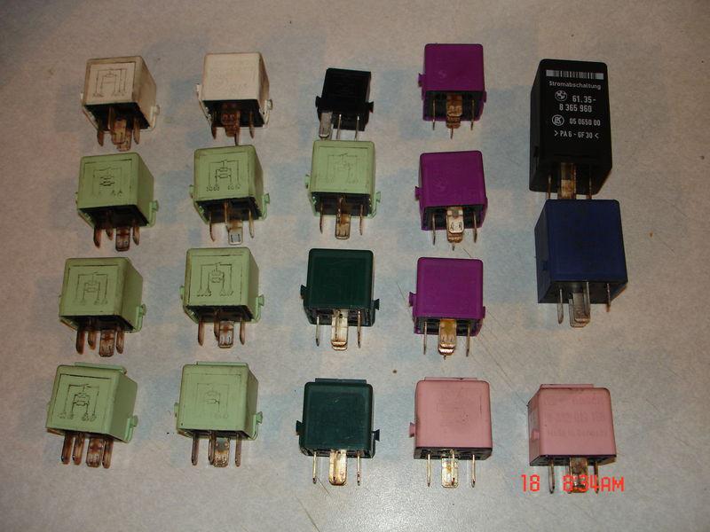 Bmw lot 19 relays modules e39 e38 m5 540 528 530 740