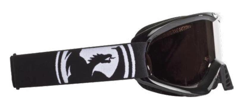 Dragon alliance mx hydro goggles jet/polarized lens