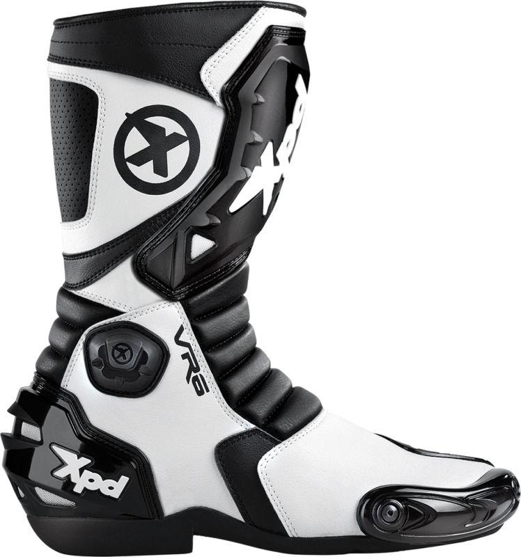 Spidi sport s.r.l. vr6 boots white/black 8.5