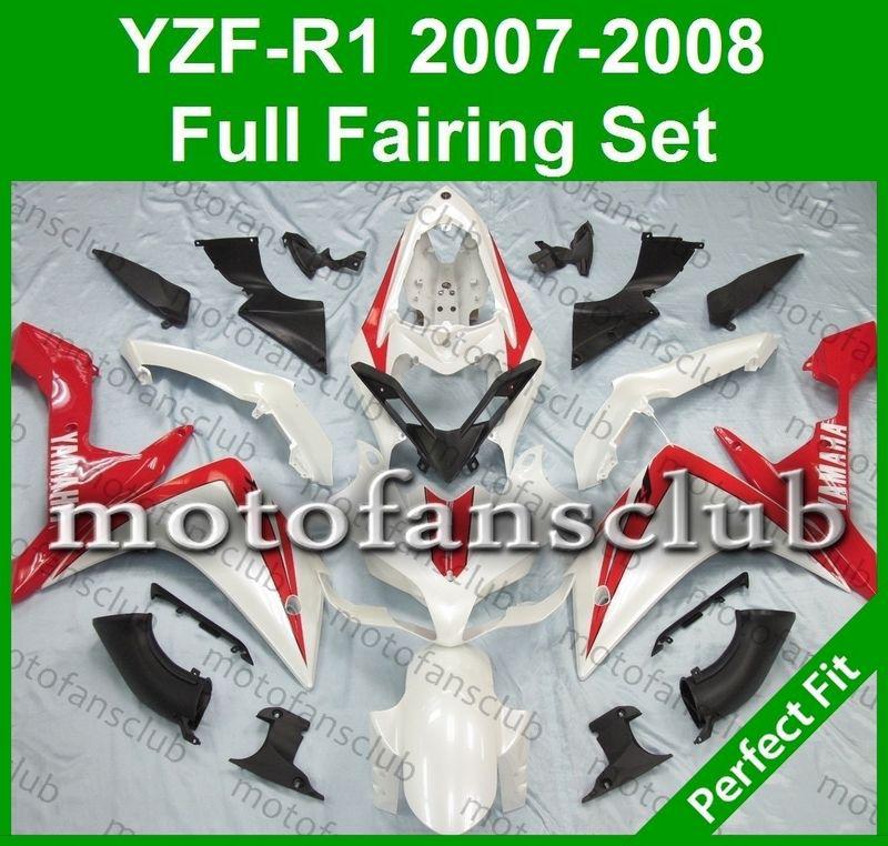 Fit yamaha yzf r1 07 08 yzfr1 2007 2008 1000 fairing bodywork plastics #03 c