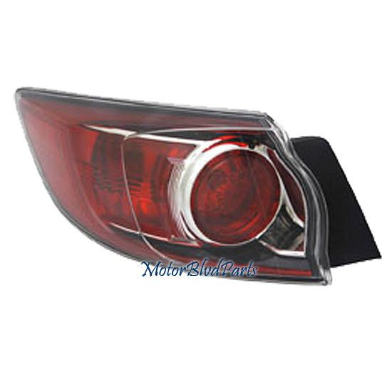 10-12 mazda 3 mazda3 hatchback tail lamp light driver side left lh l