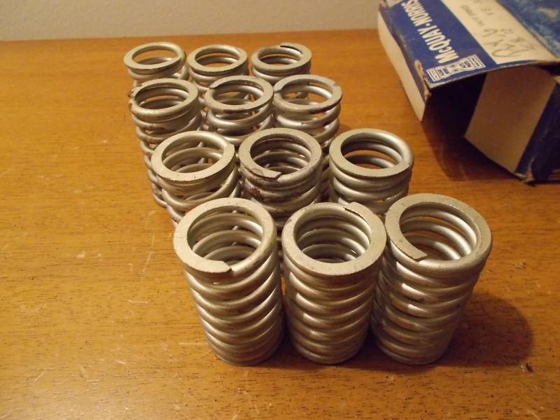 12 new 1958 plymouth 6 cylinder valve springs mcquay norris vs348 vintage usa