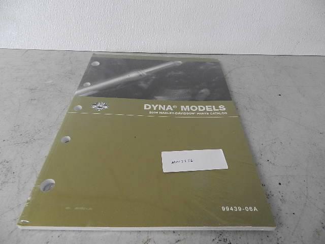 Nos oem 2006 harley dyna parts manual catalog new 99439-06a