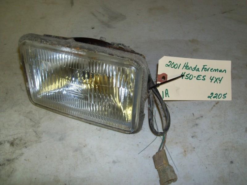 1998 1999 2000 2001 honda foreman 450 4x4 upper headlight 98 99 00 01