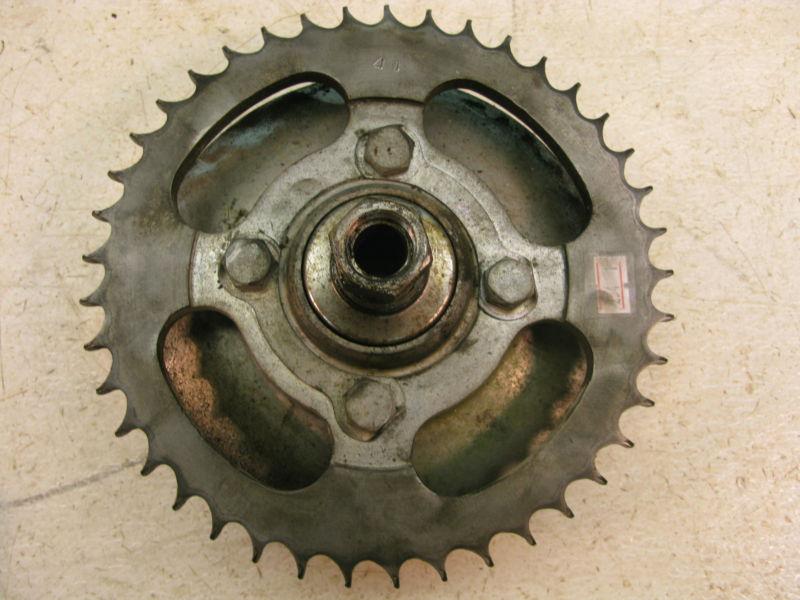 Yamaha yr2 350 twin rear sprocket carrier hub 41 tooth y254-1~