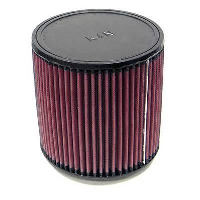 K&n air filter element round straight cotton gauze red 2.75" dia inlet ru-2940