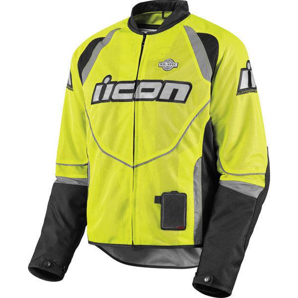 Mil spec yellow m icon hooligan 2 mil-spec textile jacket