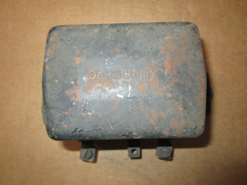 Vintage delco remy voltage regulator 1955 chevy truck pickup gm 55 rat hot rod