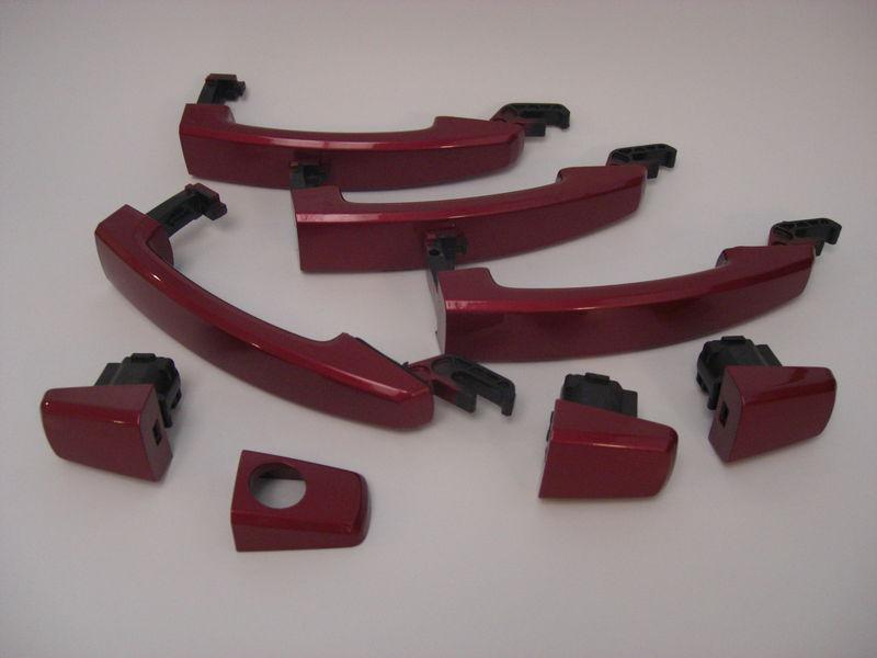 New - 2011-12 chevrolet cruze 4 door handles, crystal red