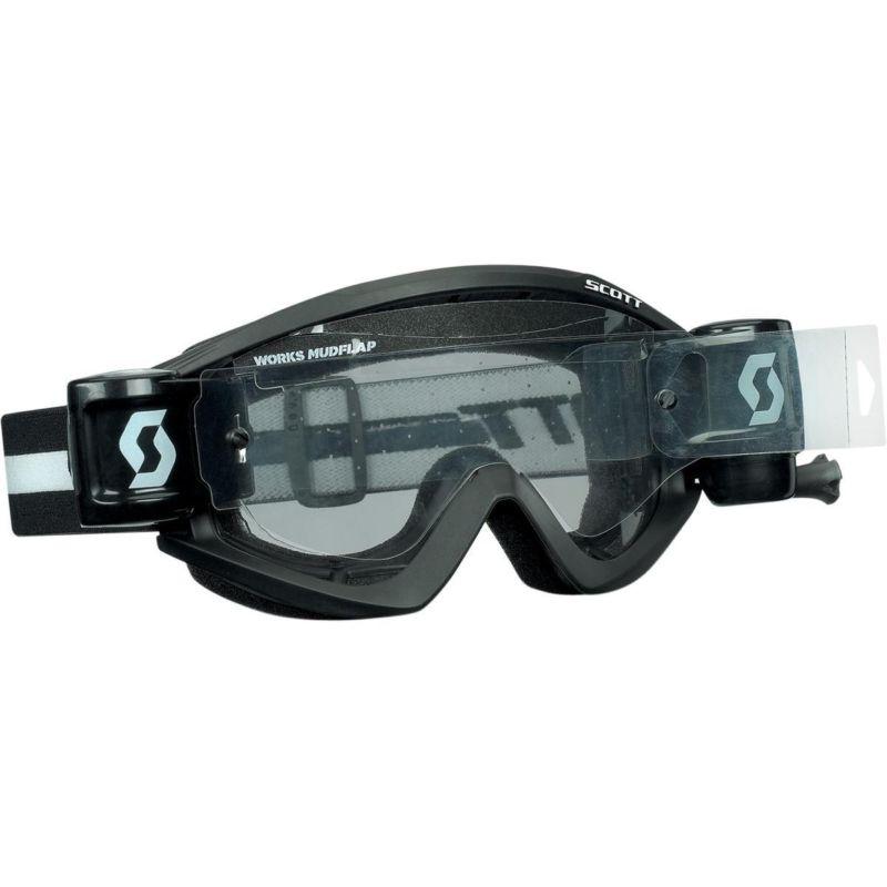 Scott usa recoil pro wfs goggles black/clear lens