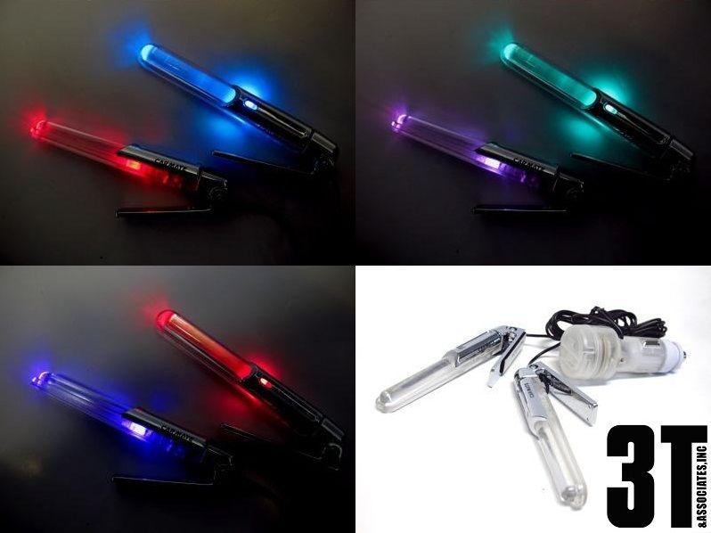 New carmate nz 704 universal illuminated rainbow 2 stick lamp light us seller!!