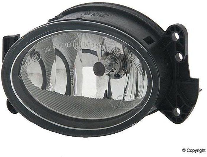 Hella fog light assembly