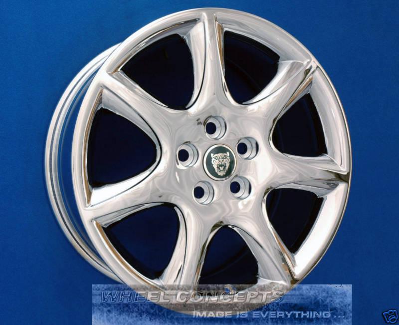 Jaguar s-type juno 17 inch chrome wheel exchange s-type