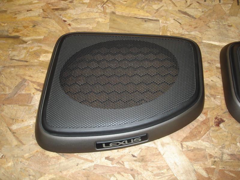 01-05 lexus is300 rear deck speaker cover grille lh oem driver rear