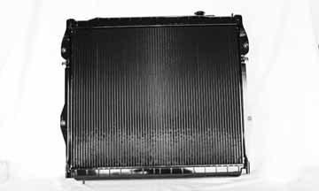 95-04 toyota tacoma 2.4/ 2.7/3.4l l4/v6 mt 2-row plastic/copper (4wd) radiator