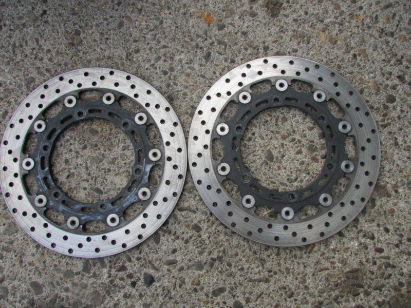 2001 yzf600 yzf 600 front rotors discs brakes