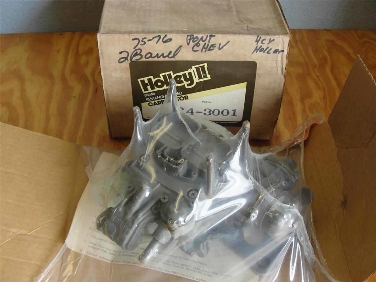 Ros 1975 chevy vega 140 s/t holley carburetor r-7221