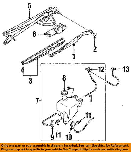 Subaru oem 86521ae05a wiper & washer-windshield-wiper linkage