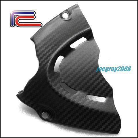 Rc matte carbon fiber front sprocket cover diavel dark carbon cromo amg