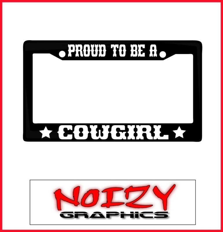 Country girl up license plate frame car sticker truck decal proud to be cowgirl