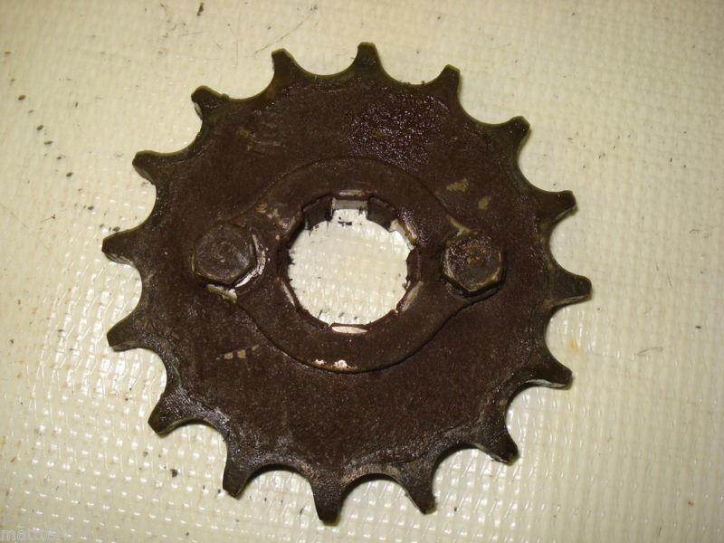 75 honda cb360t cb 360 cb360 - countershaft sprocket / front sprocket