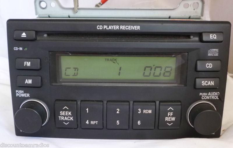 06-08 kia sedona 07 entourage radio cd player 96140-4d600va *