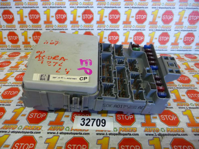 99 00 01 acura tl fuse box s0k-a01 991206 oem