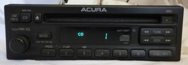 97-99 acura cl radio cd player & theft code 1xk2 39100-sy8-a010 *