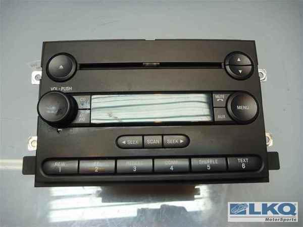 2005 05 ford f150 radio single cd am/fm oem lkqnw