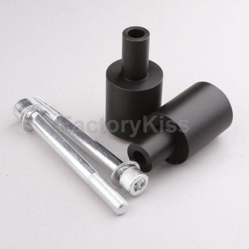 Gau motorcycle frame slider for honda cbr 600 rr 03-06 black