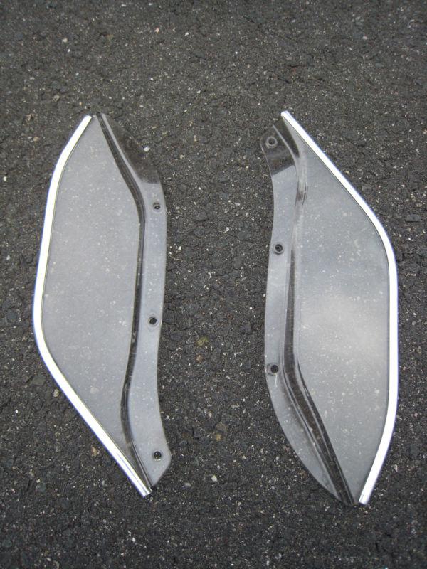 Harley-davidson faring air deflectors