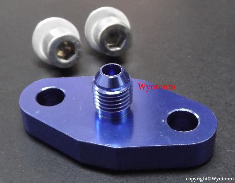 Gt3271 gt3776 gt3782 gt3788r gt4088r gt4094r turbo 4an oil feed  adapter