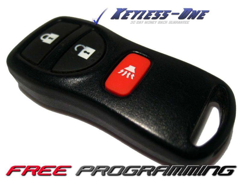 02-06 nissan xterra keyless entry remote oem factory fob kbrastu15 astu15 3 bttn