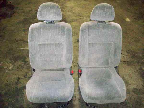 99 1999 honda civic front seats cloth taupe oem lkq