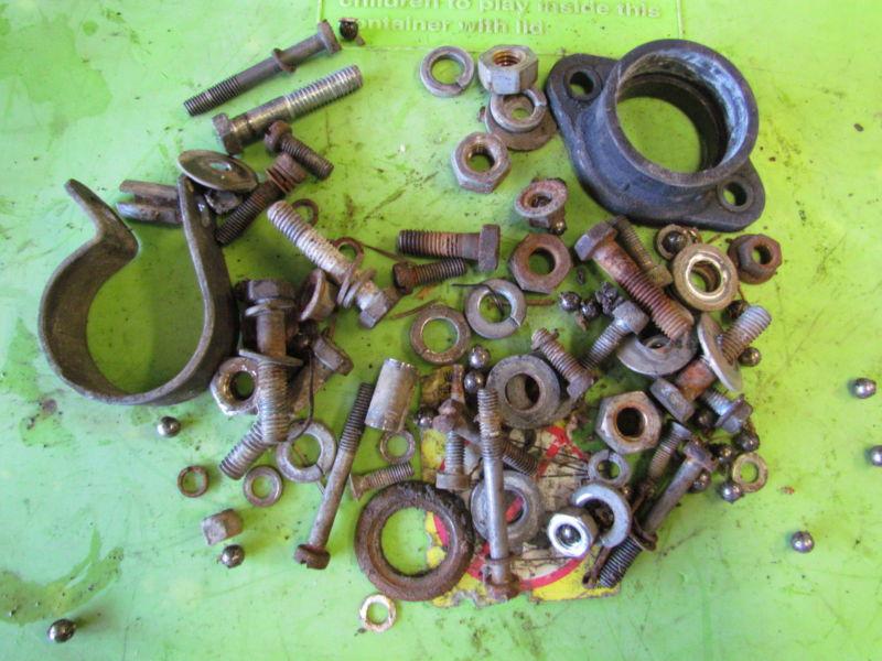 1971 cz jawa misc engine bolts lot