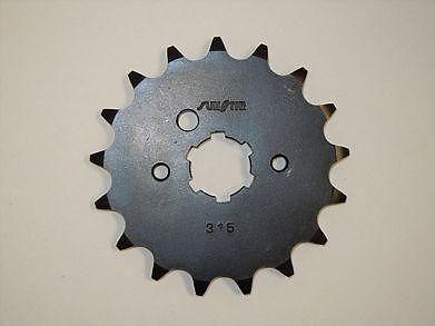 Sunstar sprocket front 16t 520 steel fits kawasaki klx250 klx250r 1994-1996