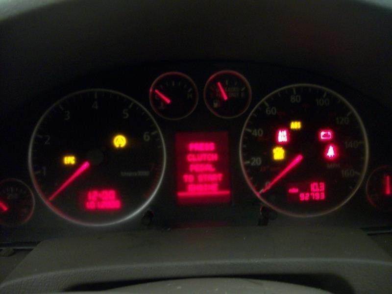 Speedometer 04 05 audi a6 allroad 170 mph