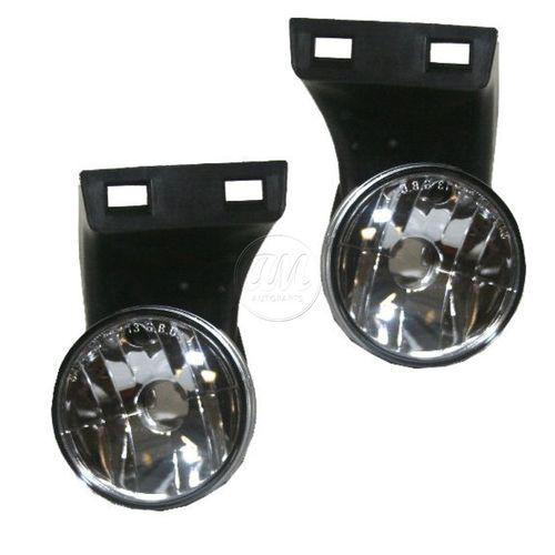 Driving fog lights lamps pair set for 99-02 dodge ram pickup truck