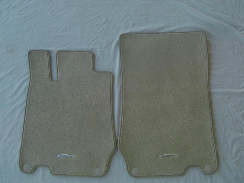 Factory orig oem mercedes benz sl class floor mats sl500 sl550 2003-2012